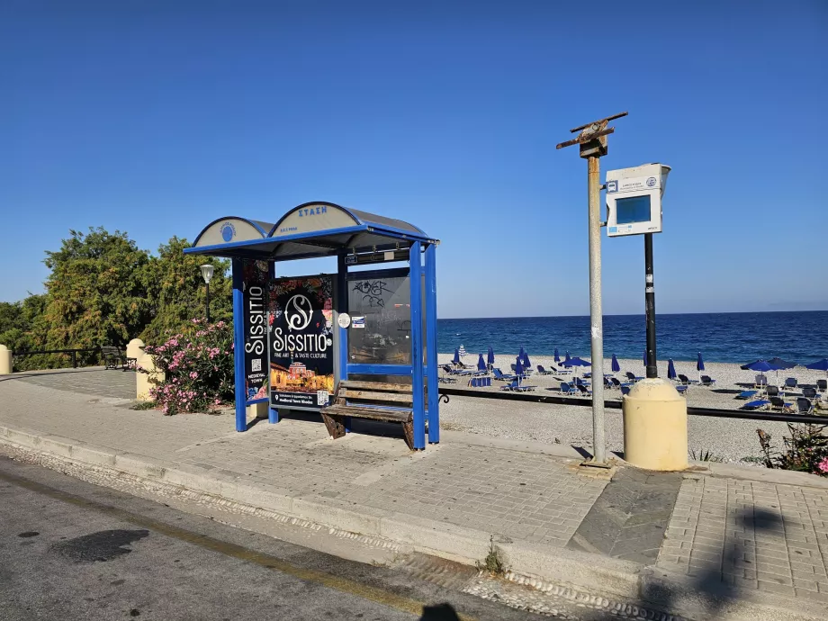 Autobusová zastávka DES Roda