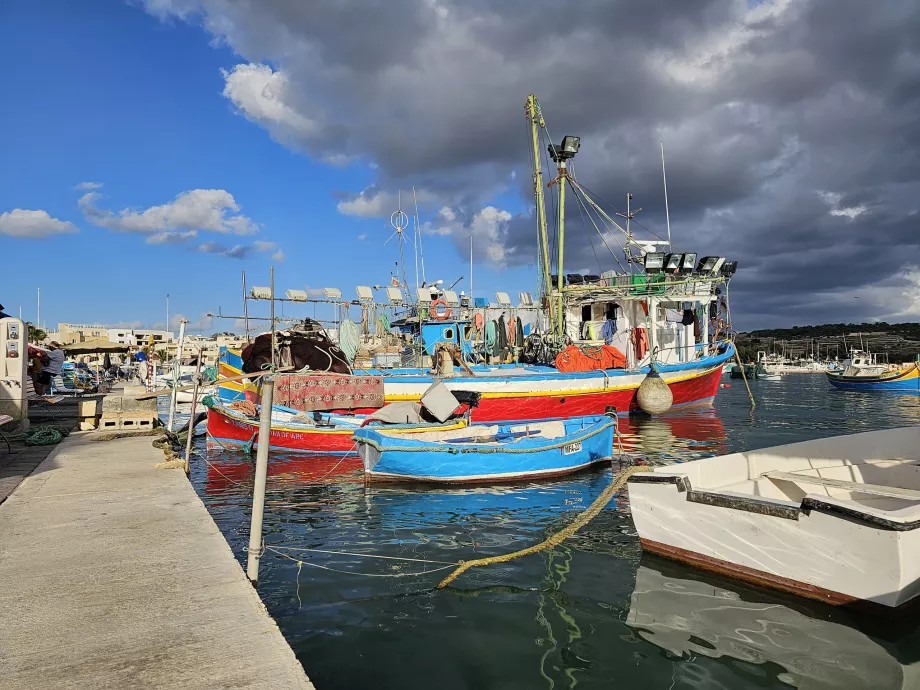 Rybárska loď, Marsaxlokk