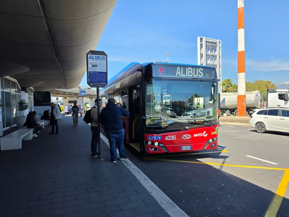 Alibus do centra Catanie