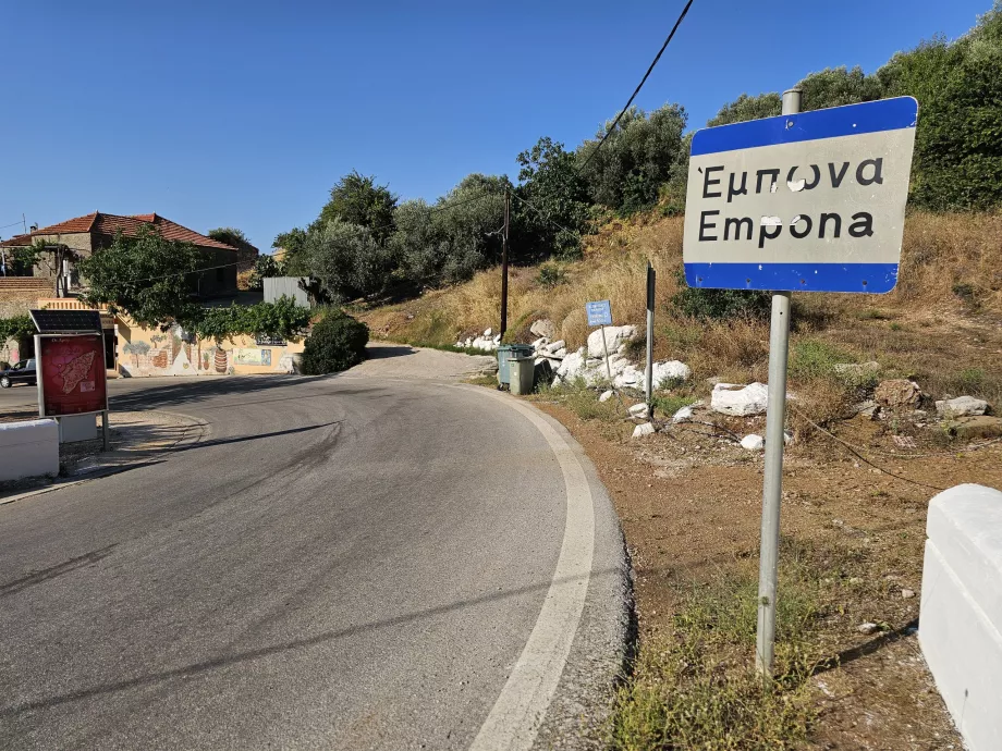Označenie začiatku obce