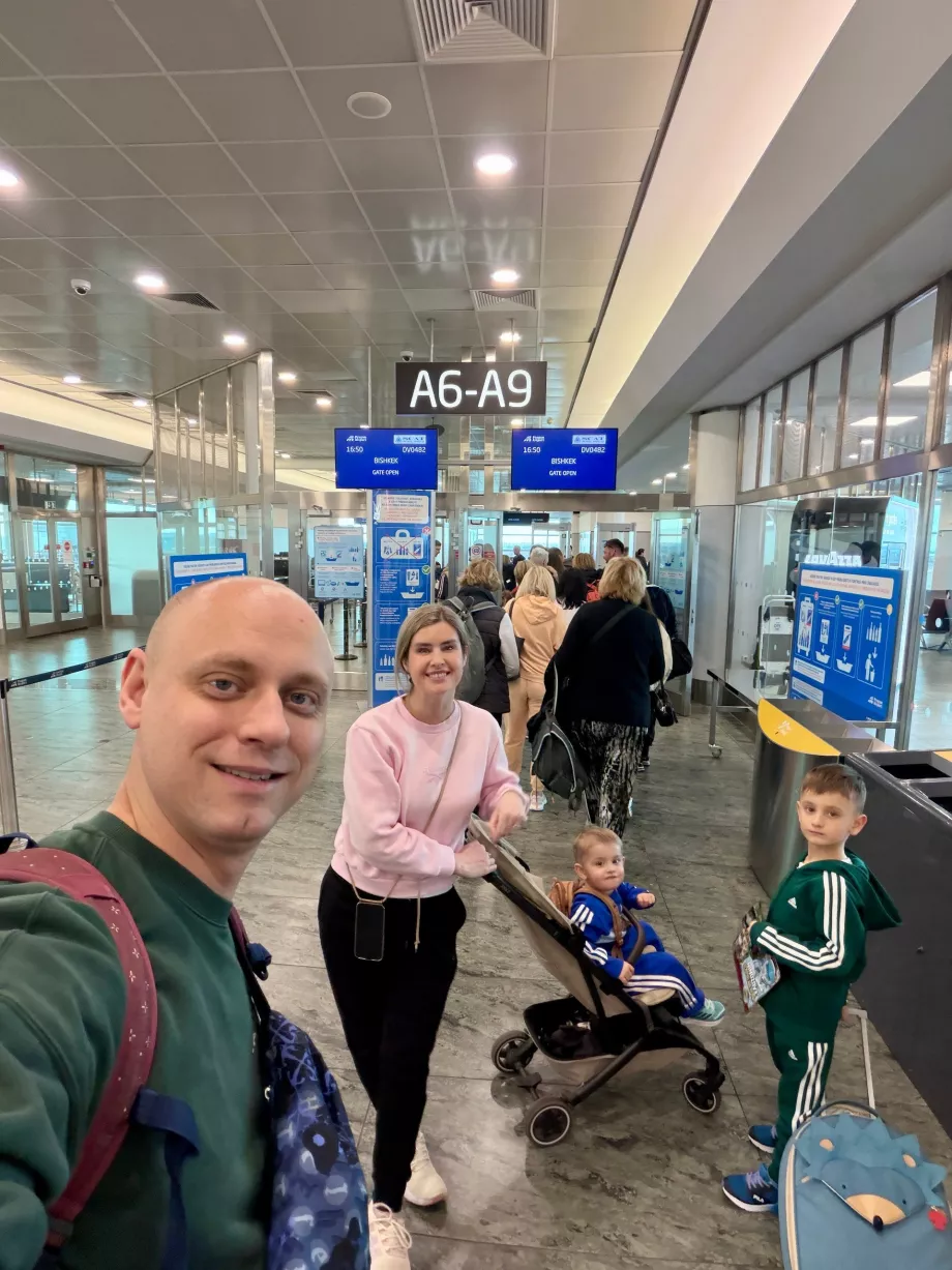 Rodina pred odchodom