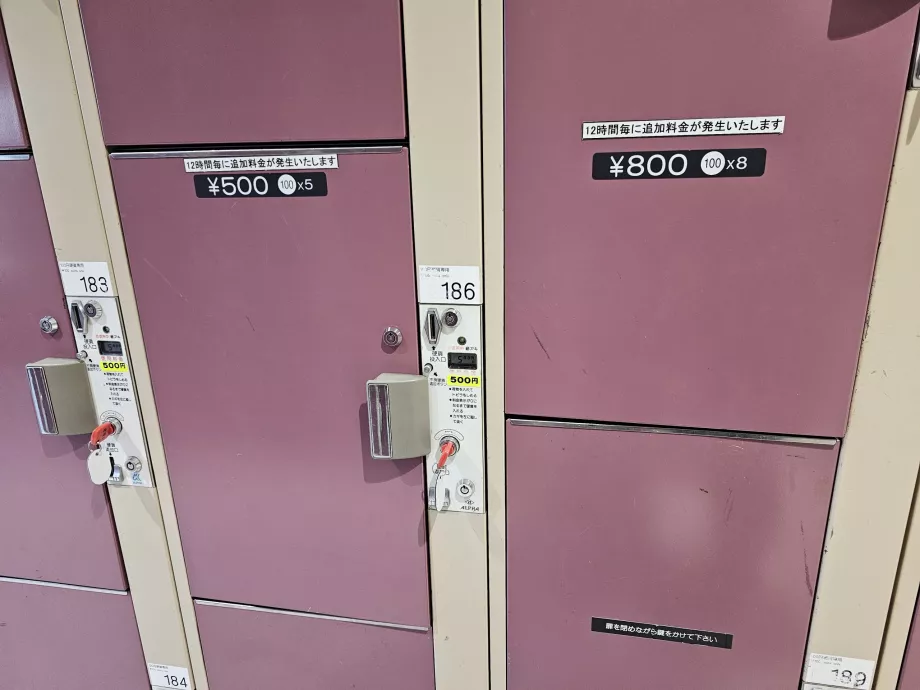 Ceny za uskladnenie batožiny