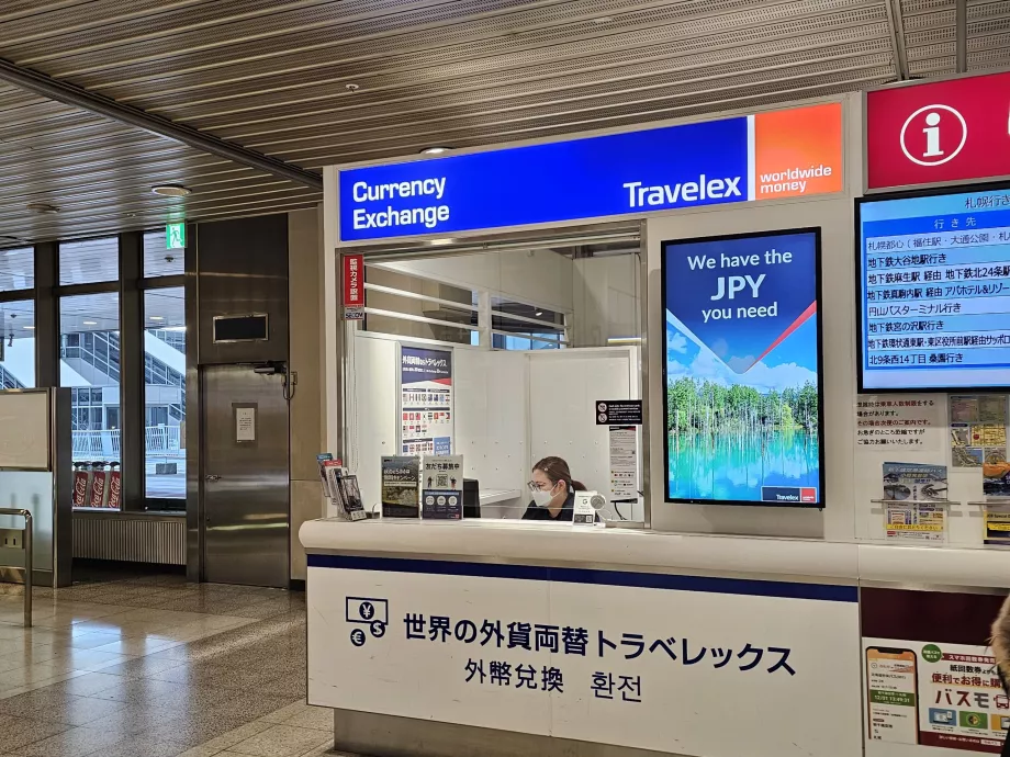 Zmenáreň v príletovej hale