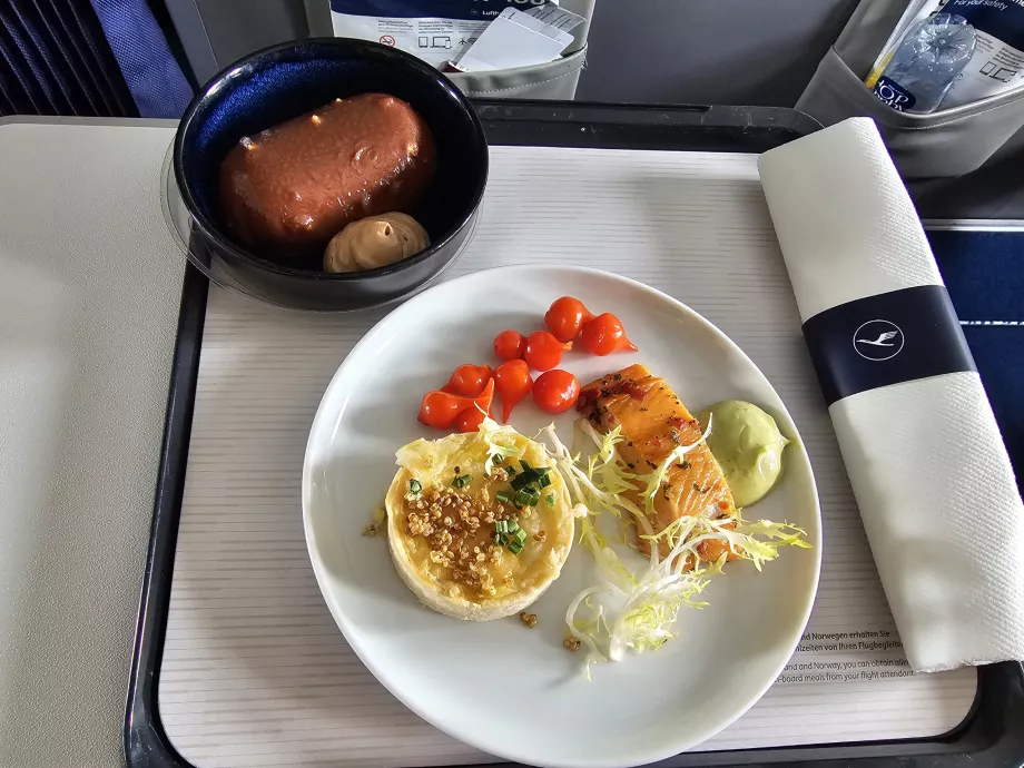 Občerstvenie na trase PRG-MUC