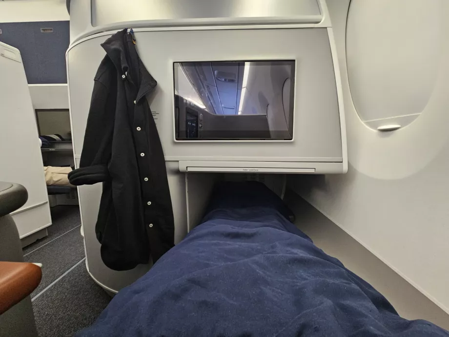 Ležanie na rozkladacom sedadle