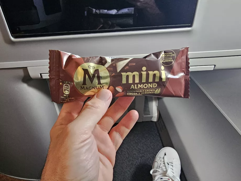 Zmrzlina pred pristátím