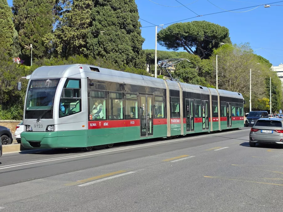 Tramvaje v Ríme