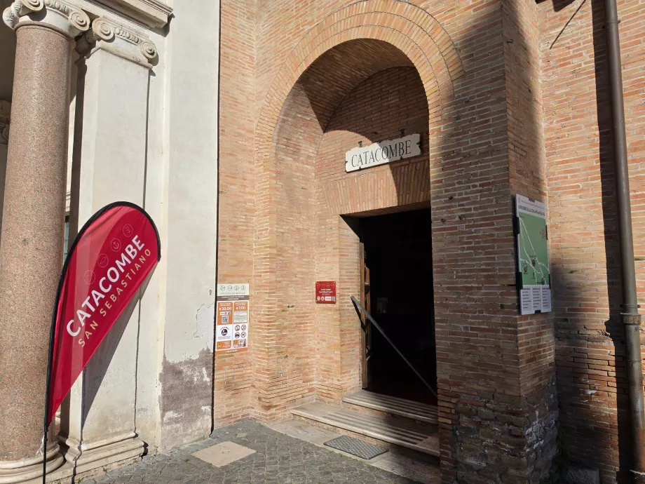 Katakomby v San Sebastiáne