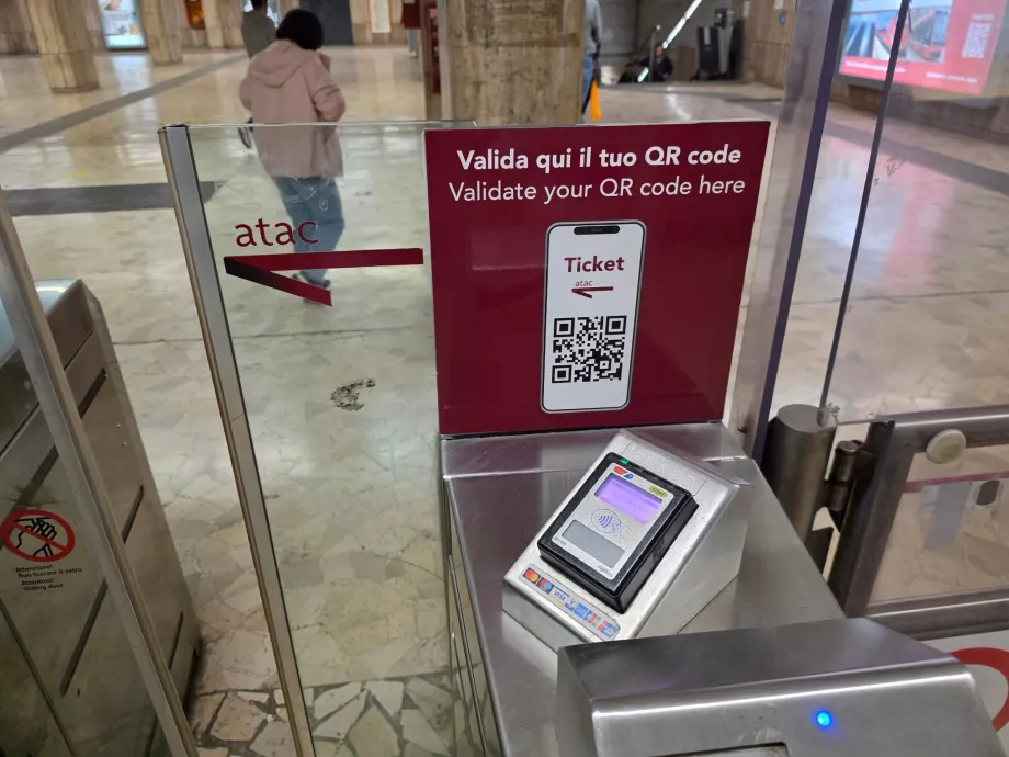 Bezkontaktná platba cestovného v metre