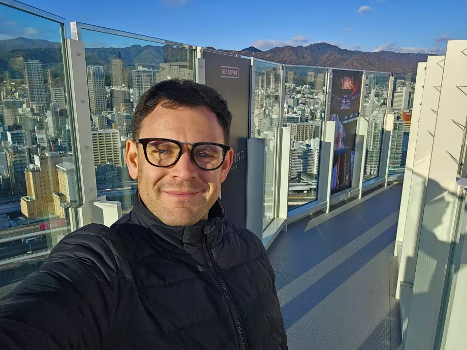 Ja v prístavnej veži Kobe