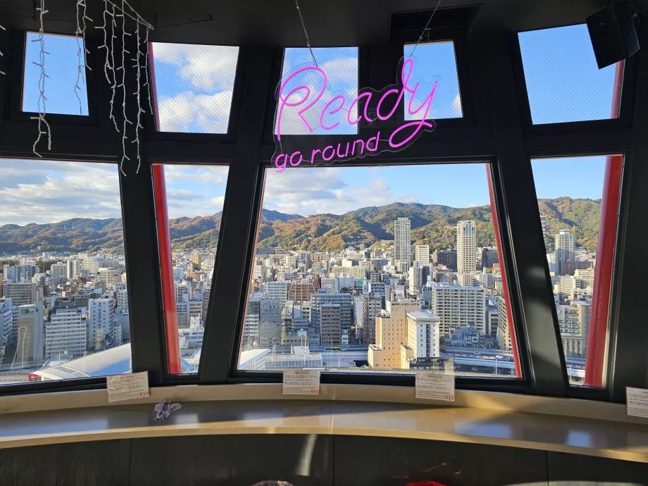 Prístavná veža Kobe, hlavná vyhliadková plošina