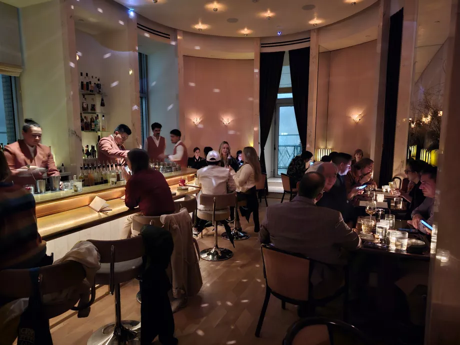 Prostredie baru Overstory