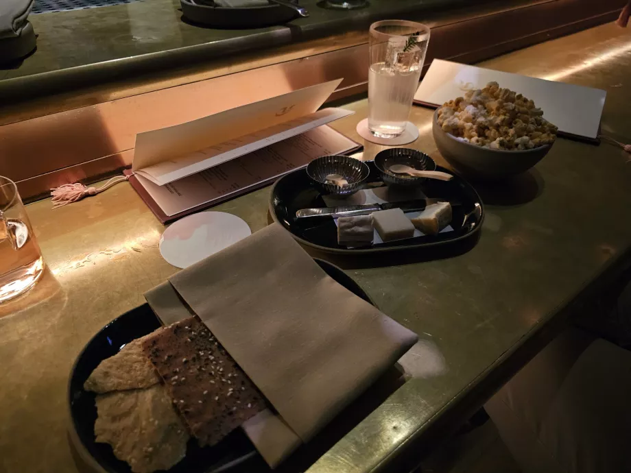 Občerstvenie v Overstory