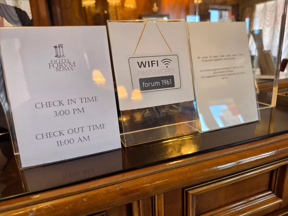 Wi-Fi a informácie o prihlásení a odhlásení