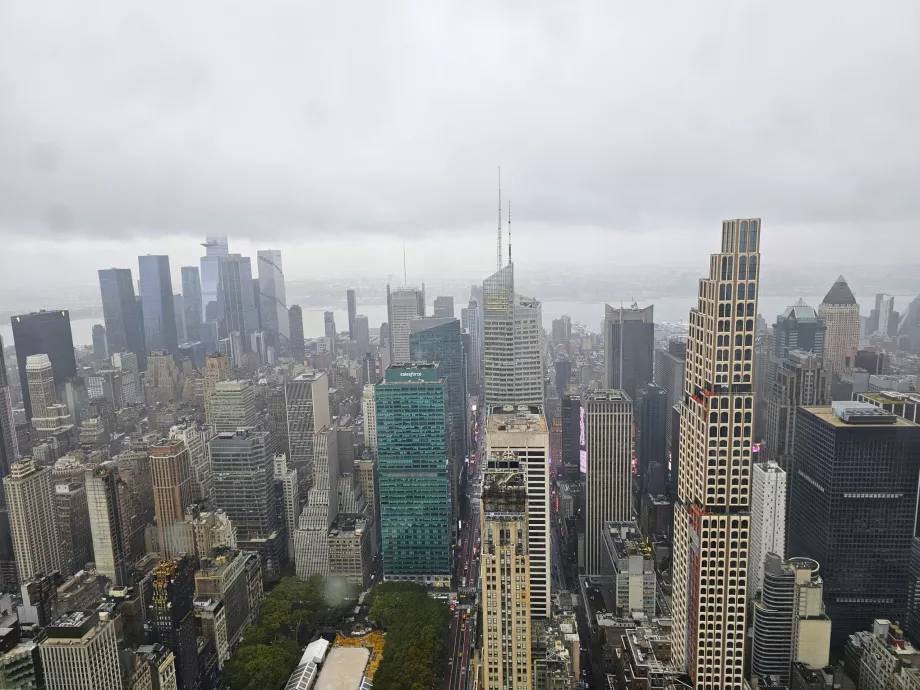 Summit One Vanderbilt, pohľad na stanicu Penn Station