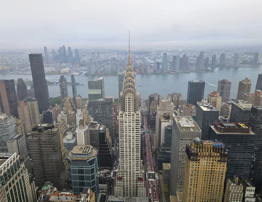 Summit One Vanderbilt, pohľad na budovu Chrysler