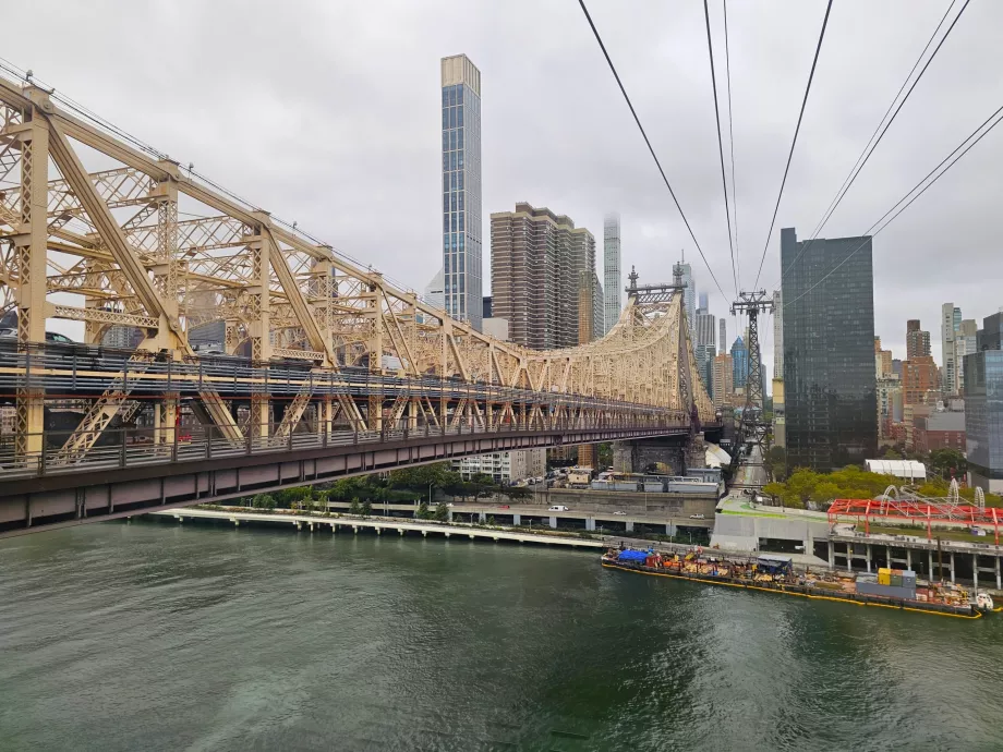 Jazda lanovkou na ostrov Roosvelt