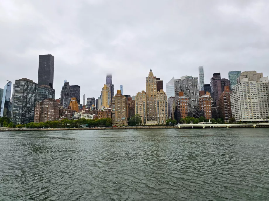 Pohľad z ostrova Roosvelt