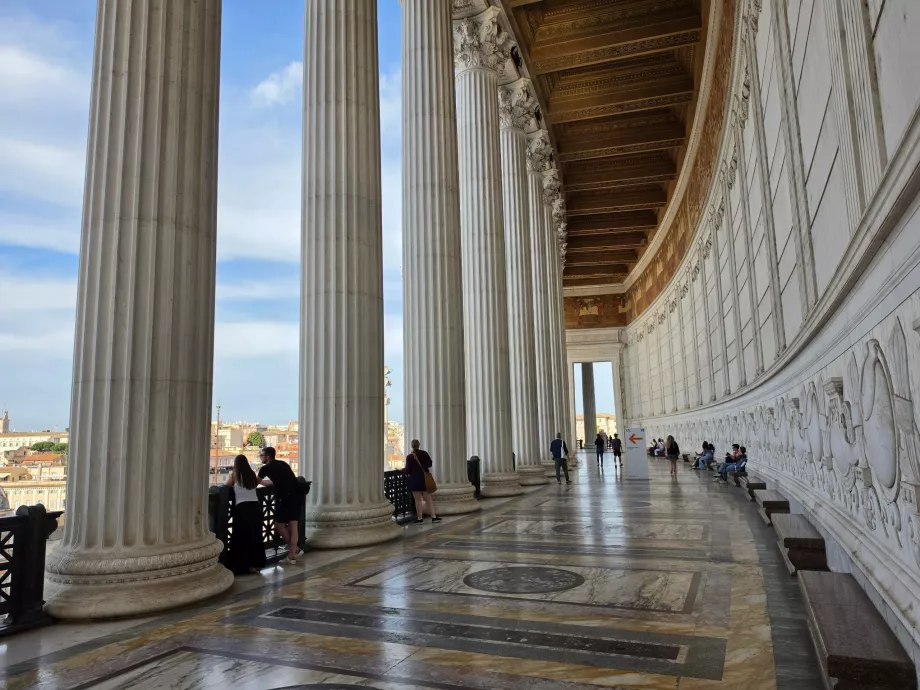 Altare della Patria, platená časť