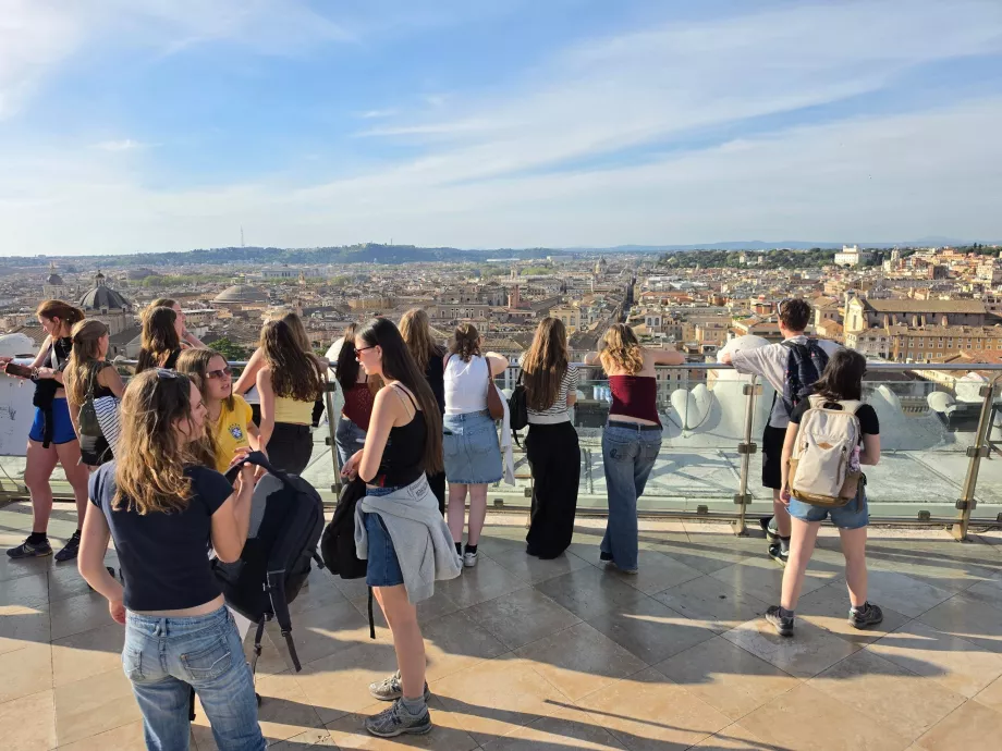 Altare della Patria, platená časť