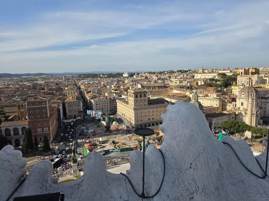 Altare della Patria, platená časť