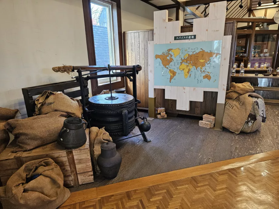 Skleník v bylinkových záhradách Nunobiki