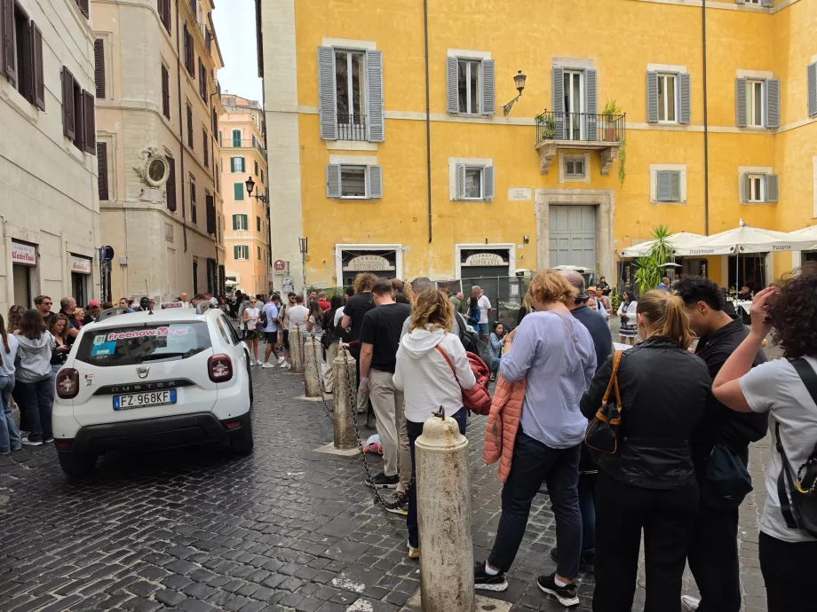 All'antico Vinaio, fronta na jedlo