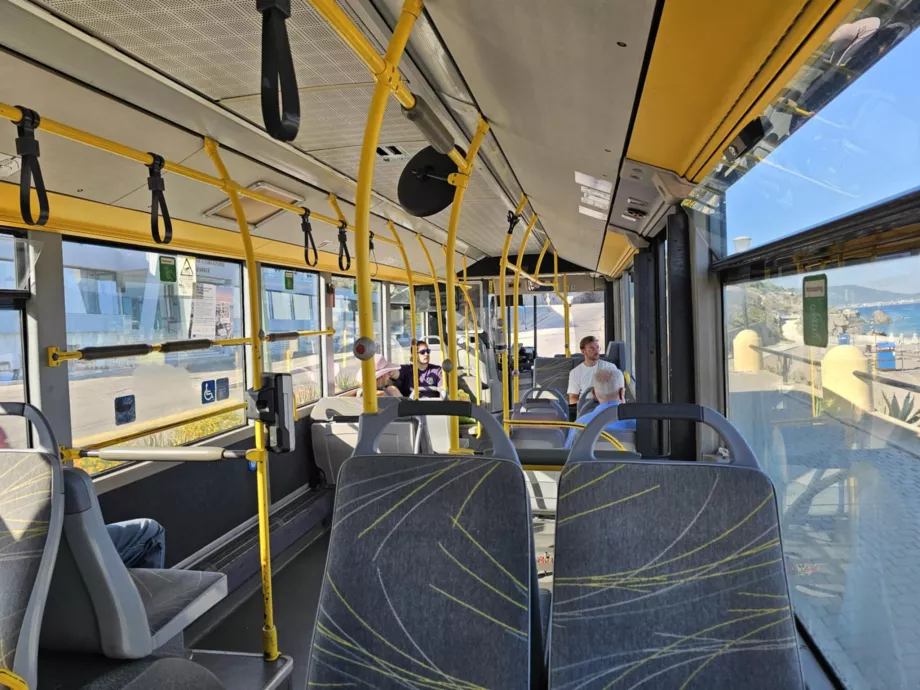 Interiér autobusov D.E.S. Roda