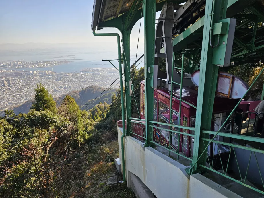 Horná stanica lanovky Maya