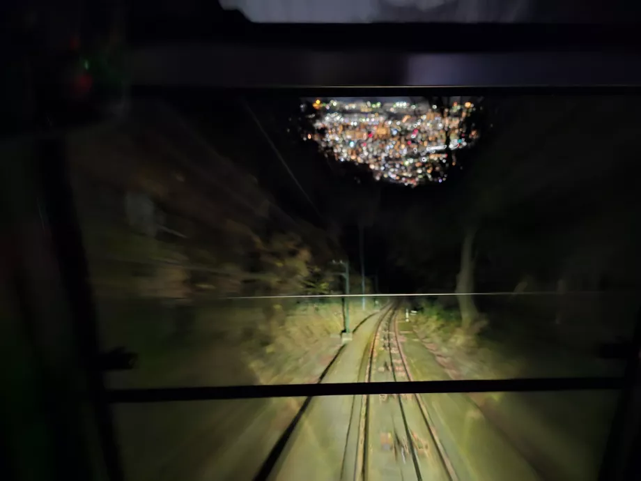 Nočná jazda lanovkou Maya