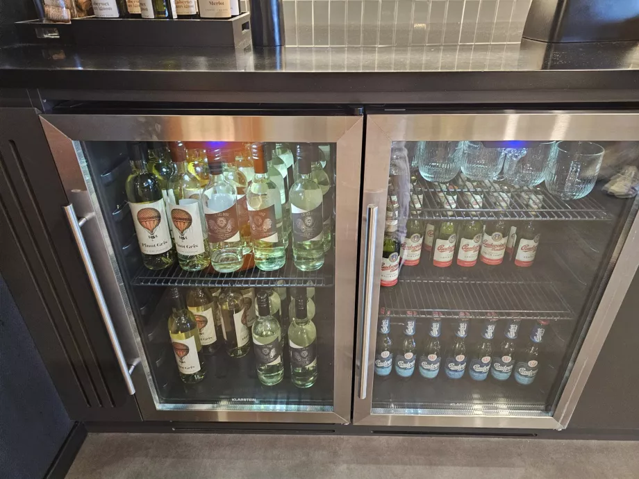 Biele víno a pivo