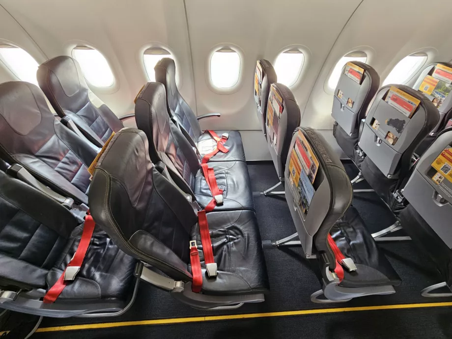 Sedadlá, Pegasus Airlines