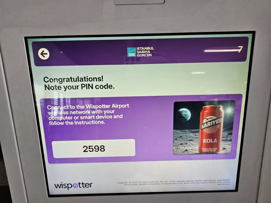 Kód Wi-fi