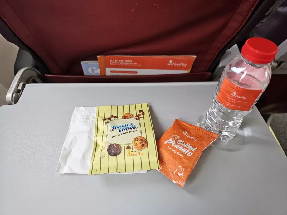 Bezplatné občerstvenie počas letu